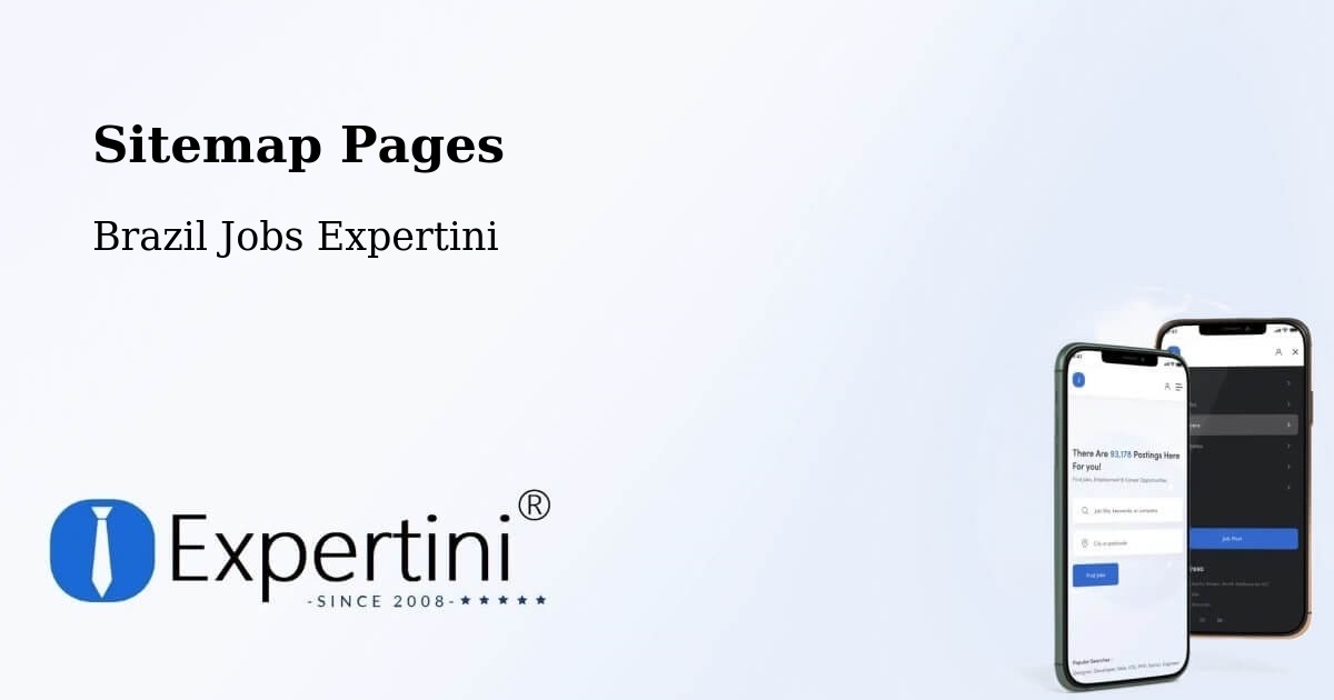 Sitemap Pages - Jacupiranga - Brazil Jobs Expertini